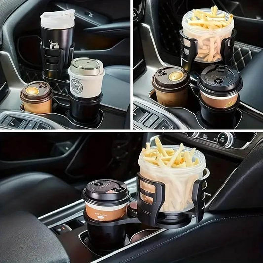 Car Cup Holder Expandable – Dual Cup Holder -