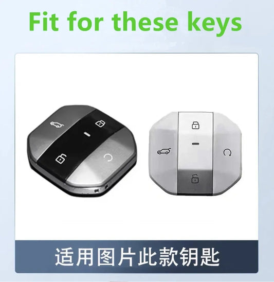 Zinc Alloy Leather Key Case for Chery Jetour Traveller T1 T2