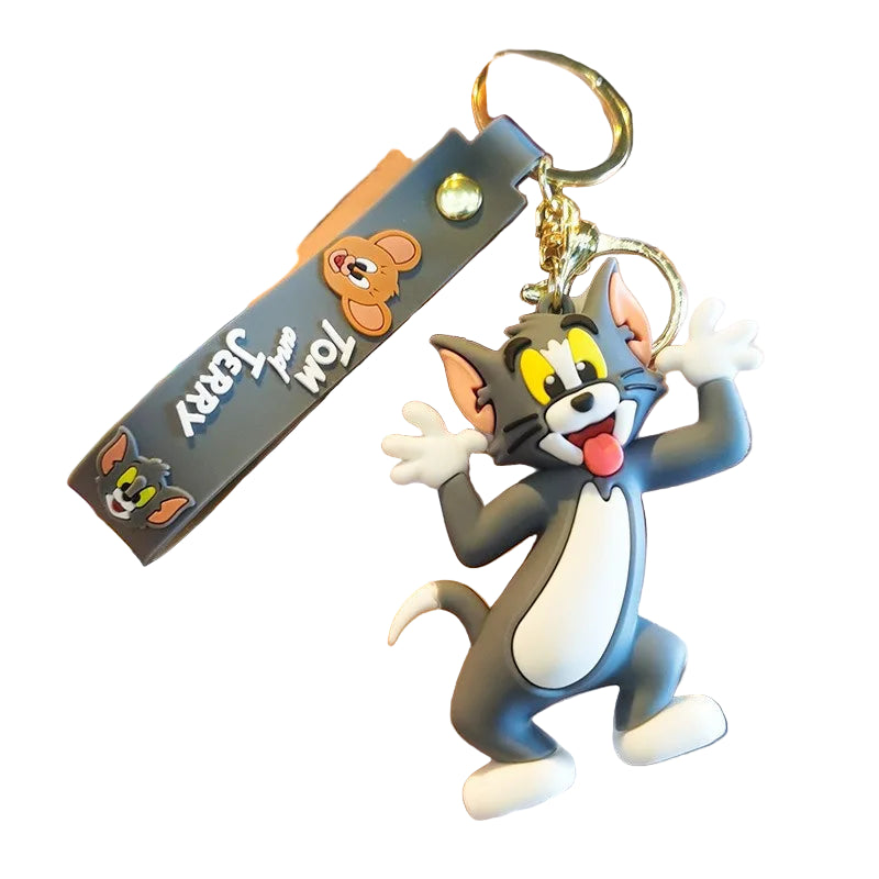 Tom & Jerry Keychain – Bag Pendant & Car Key Ring