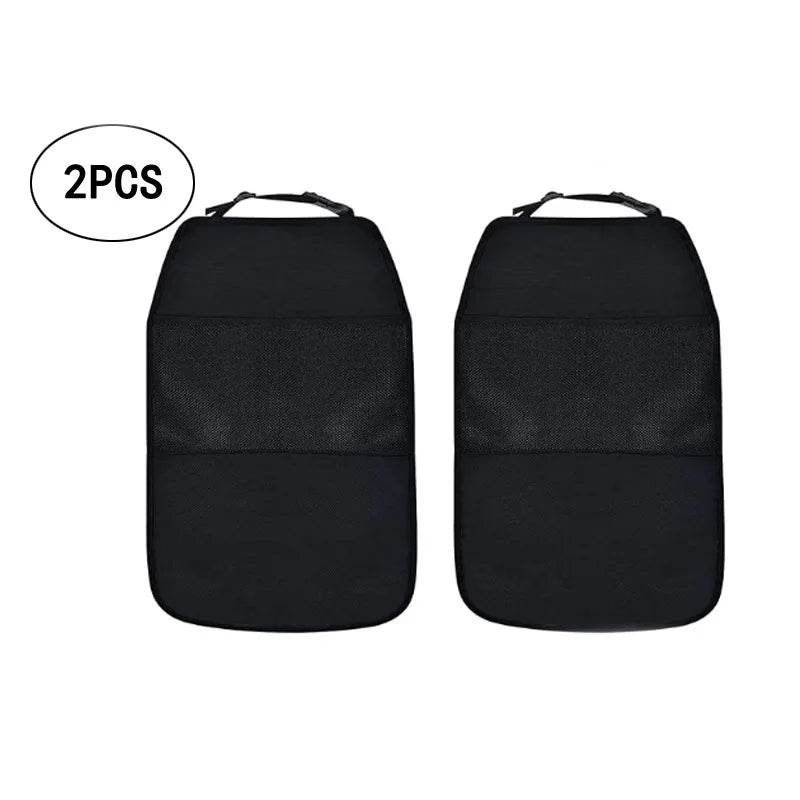 Car Seat Back Protector – Anti-Kick Mat, Waterproof Cover for Kids & Babies - B-2PCS