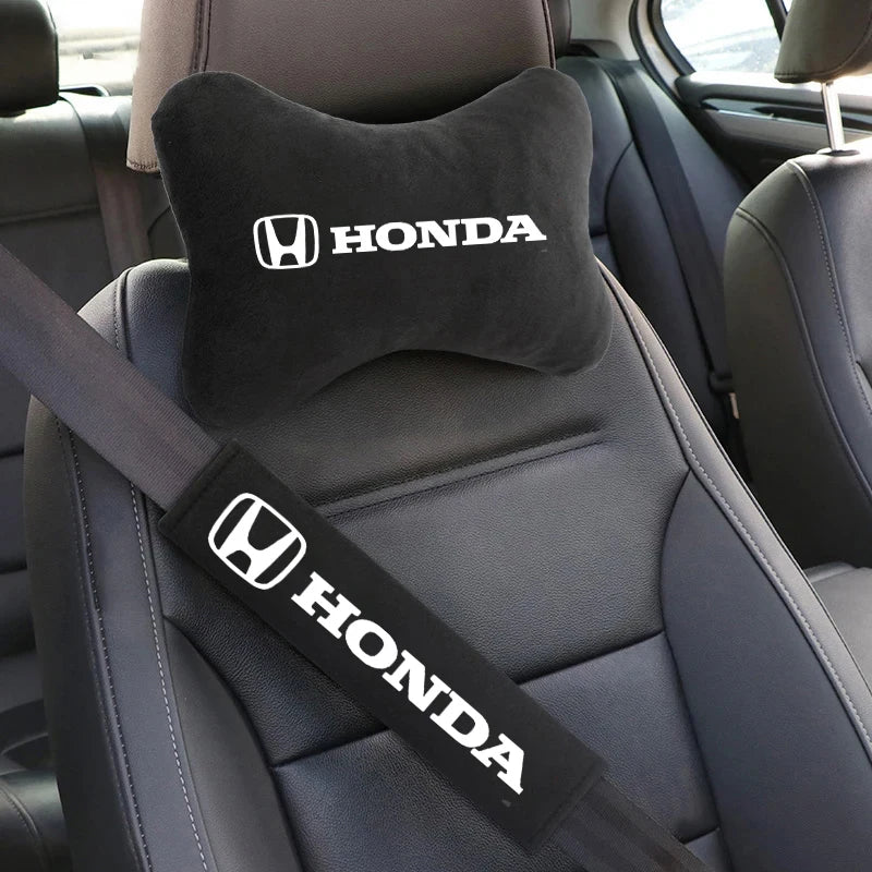 Honda Neck Pillow and Seat Belt Pad