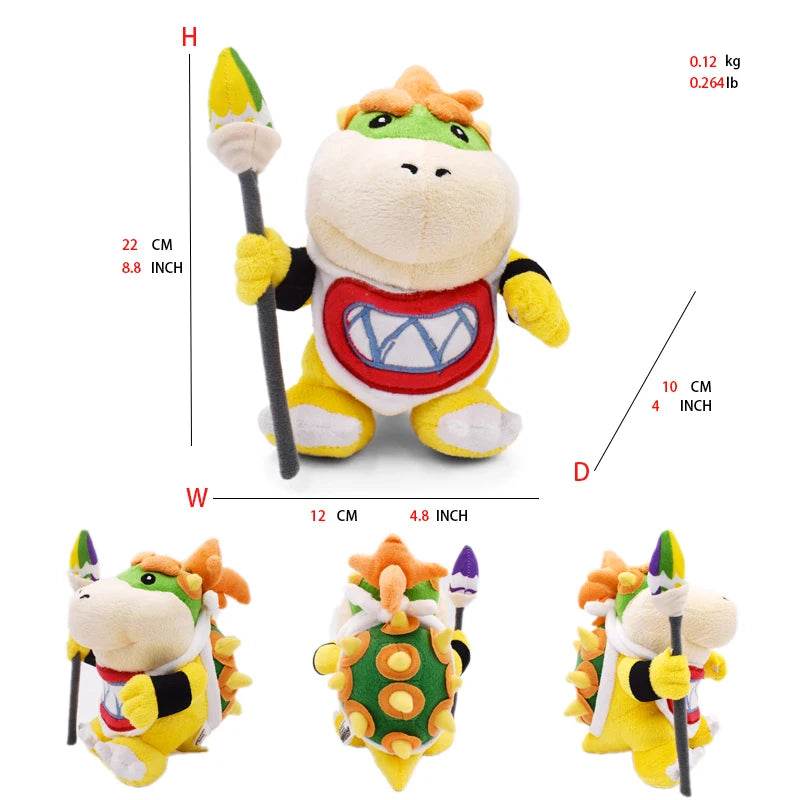 Super Mario Plush Toys – Mario, Luigi, Yoshi, Peach & More - Bowser Jr.