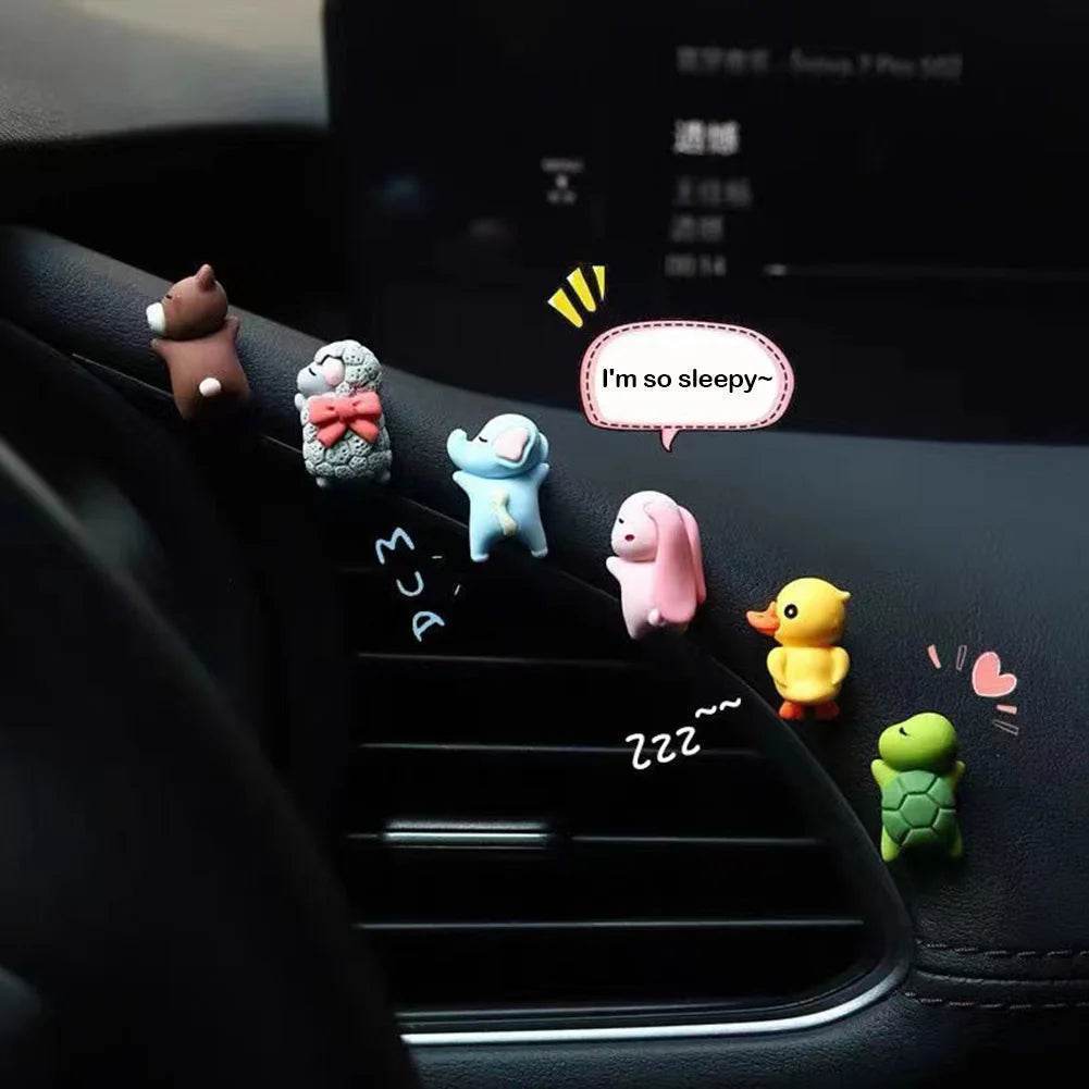 Cute Little Pendants Car Dashboard - 6 pcs -