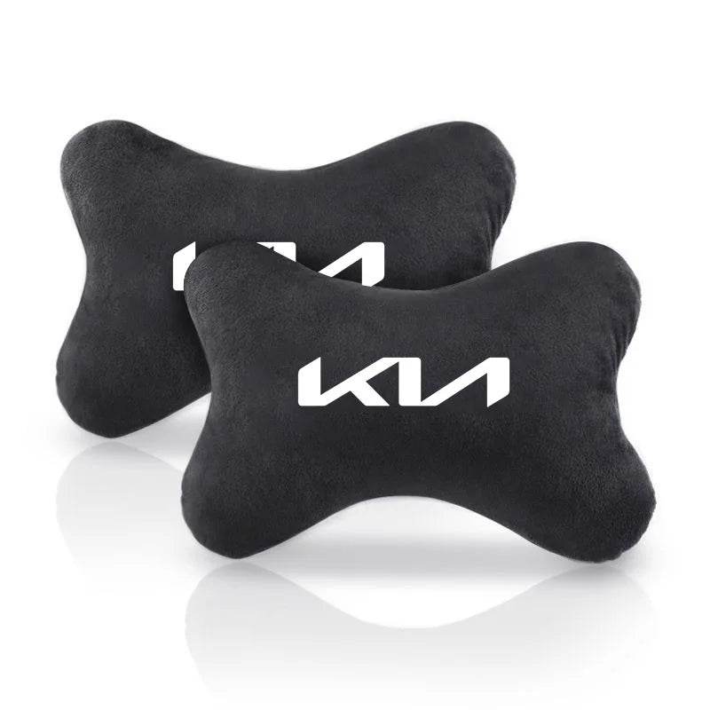 KIA Neck Pillow and Seat Belt Pad - 2Pcs Neck Pillow