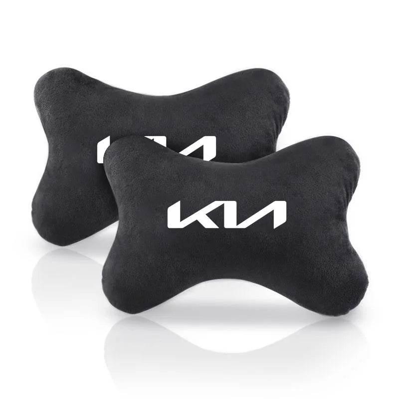 KIA Neck Pillow and Seat Belt Pad - 2Pcs Neck Pillow