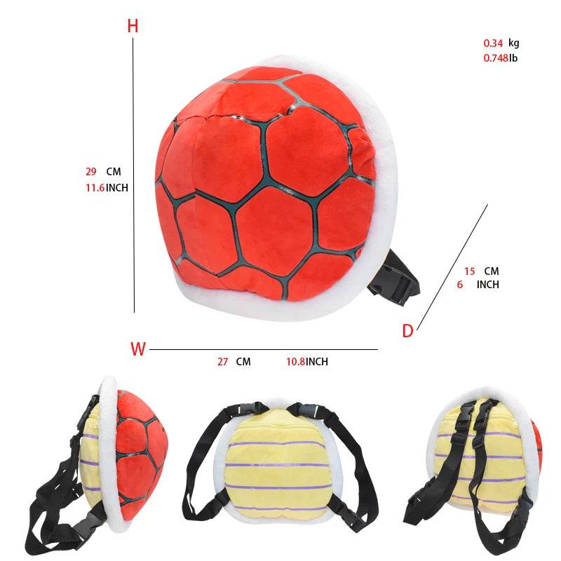 Super Mario Plush Toys – Mario, Luigi, Yoshi, Peach & More - koopa bag4