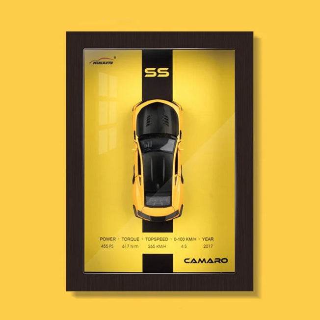 3D Wall Hanging Simulation Car Model for Living Room Decor & Car Enthusiasts - Camaro