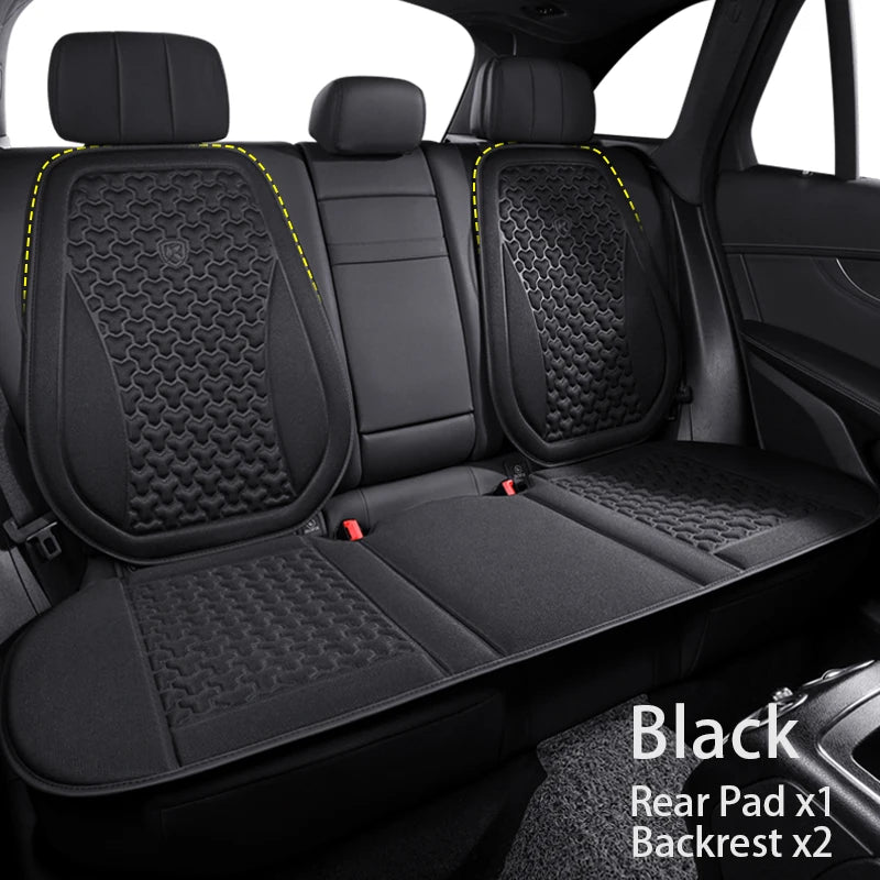 Summer Ice Silk Car Seat Cushion – 3D Breathable Universal Seat Protector Pad