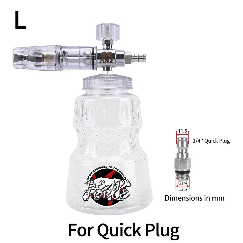 Heavy-Duty Pressure Washer – Car Wash Foam Maker - For Quick Plug