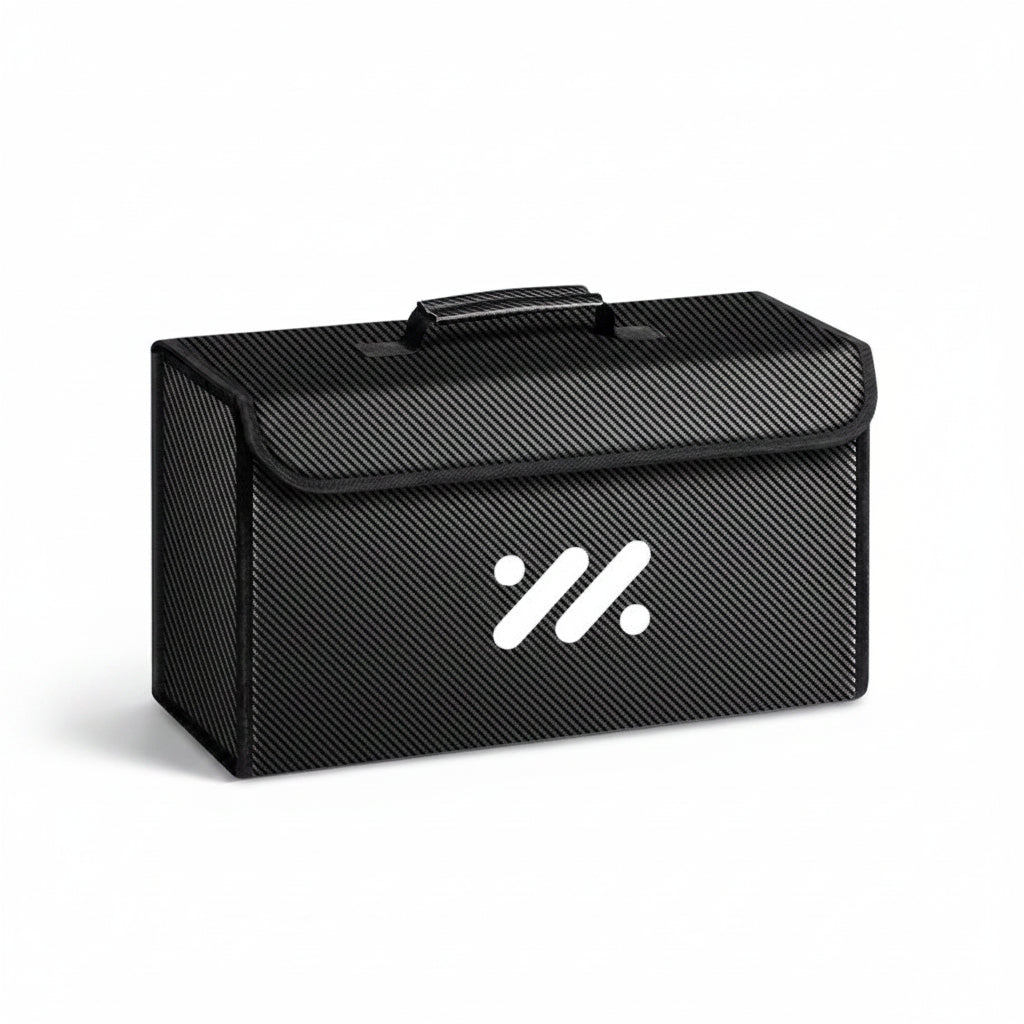 Foldable Car Trunk Organizer Storage Box for IM L6 L7 LS6 LS7 - Carbon