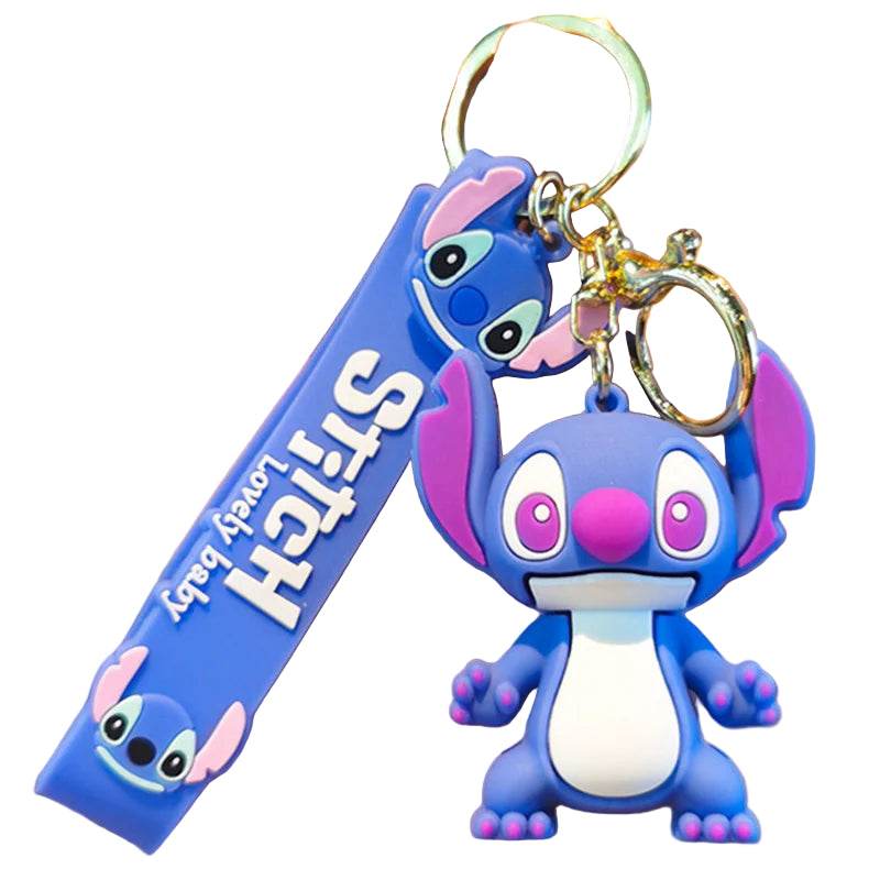 Stitch Keychain - PURPLE