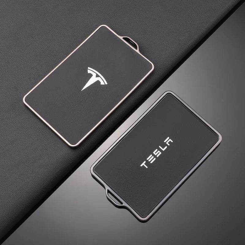 Tesla Key Case – NFC Shell Cover & Protector for Model 3, S, X, Y - B- black