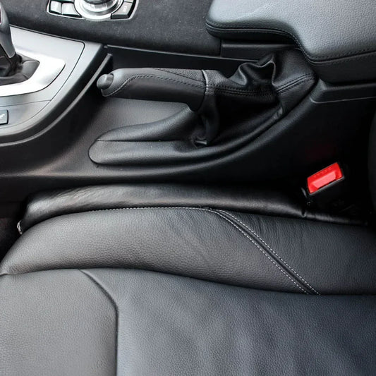 Car Seat Gap Filler – Soft Leather-Style Seat Crevice Organizer