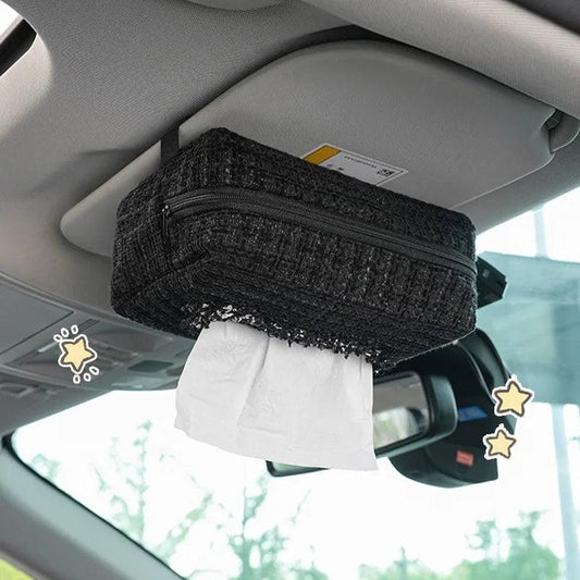 Universal Car Tissue Box Dispenser - Sun Visor Armrest Mount