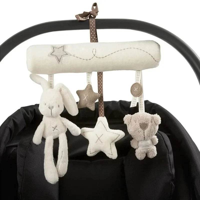 Baby Hanging Rattle Toy for Stroller & Crib - Elephant