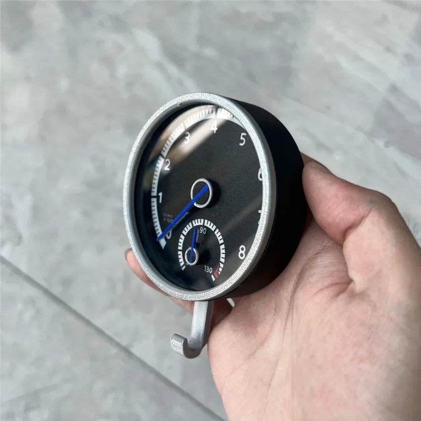 VW Golf R GTI Keychain – Tachometer Key Holder Pendant - Golf R