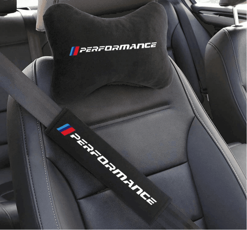BMW Neck Pillow and Seat Belt Pad - Neck Pillows