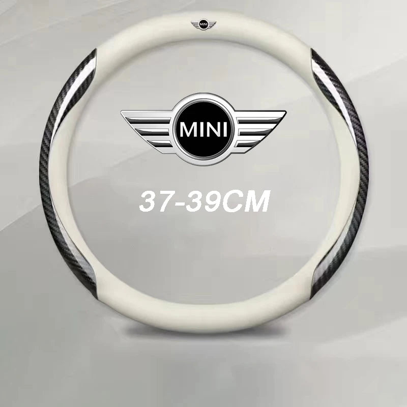 Mini Cooper Carbon Fiber Steering Wheel Cover
