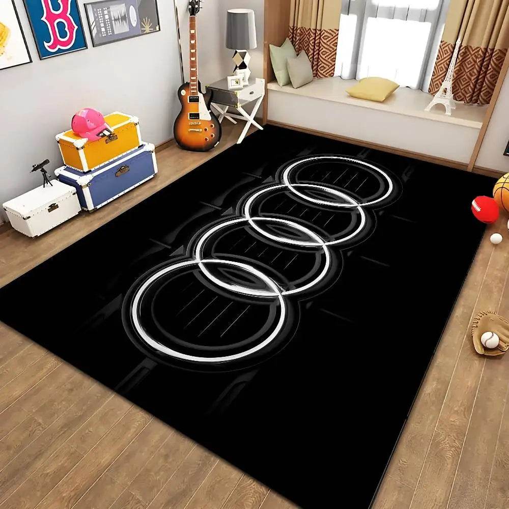 Audi Large Printed Carpet – Rug for Living Room, Bedroom, Bathroom - 1 / 100X150CM