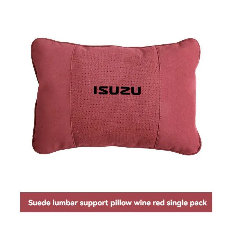 Isuzu Neck Pillow & Lumbar Support - Red Lumbar