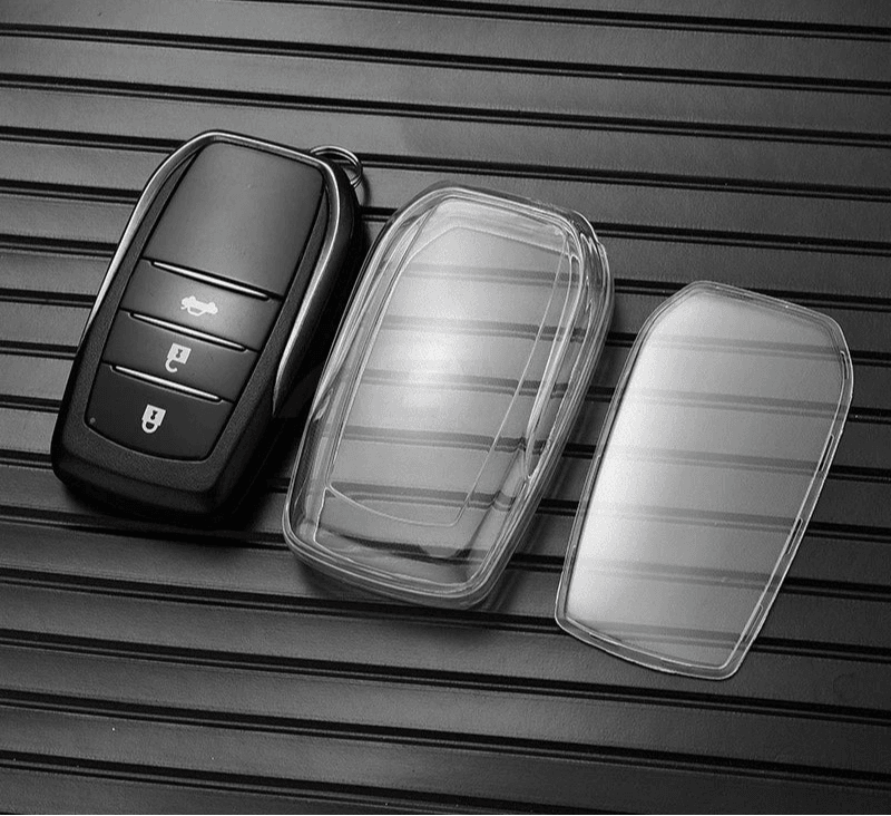 Toyota Car Key TPU Case Cover - Black