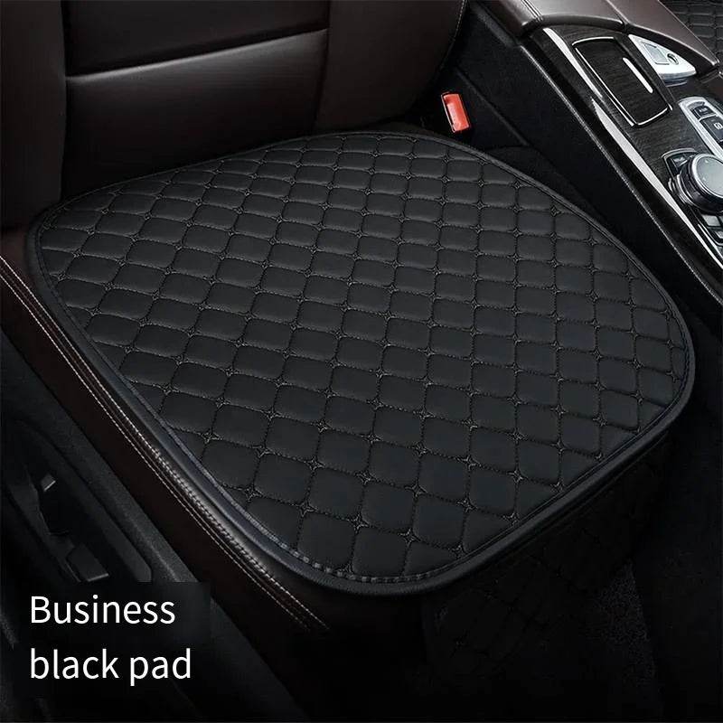 Leather Car Seat Cover – Wear-Resistant - Full Black