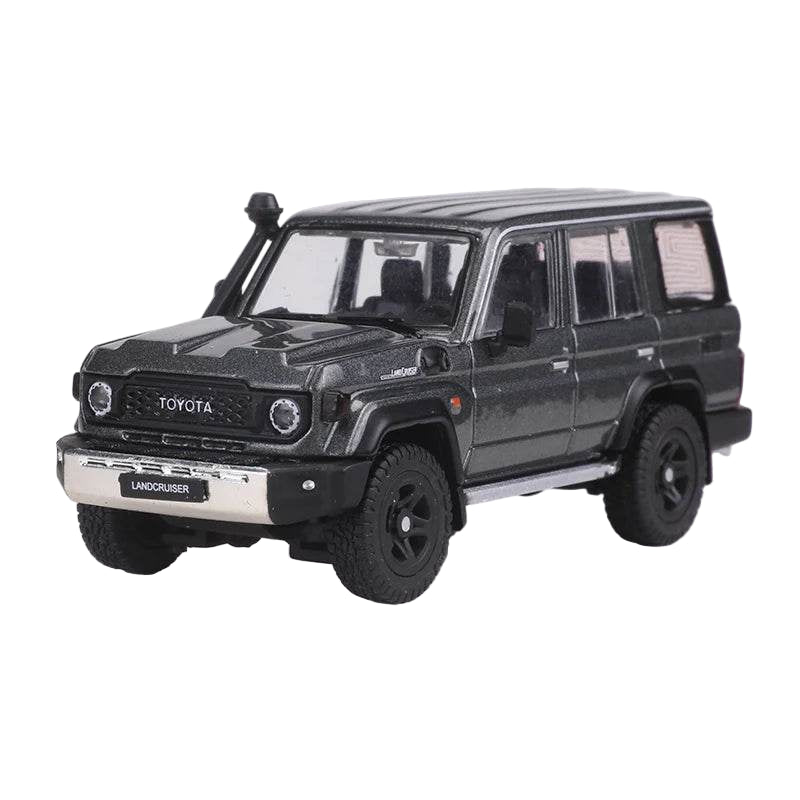 Mini Toyota Land Cruiser LC76 / LC70 SUV – Model Car - Gray left
