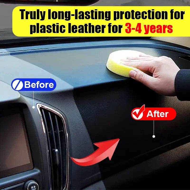 Car Plastic Restorer – Back to Black Gloss Polish & Coating - 50ML