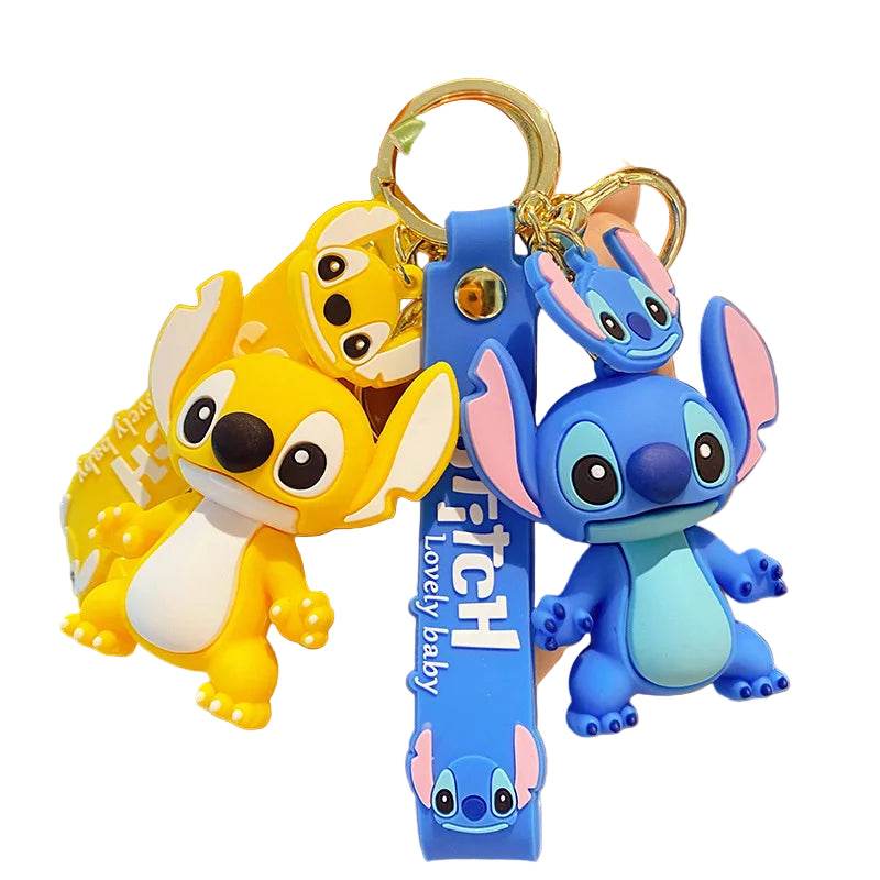 Stitch Keychain - Pink