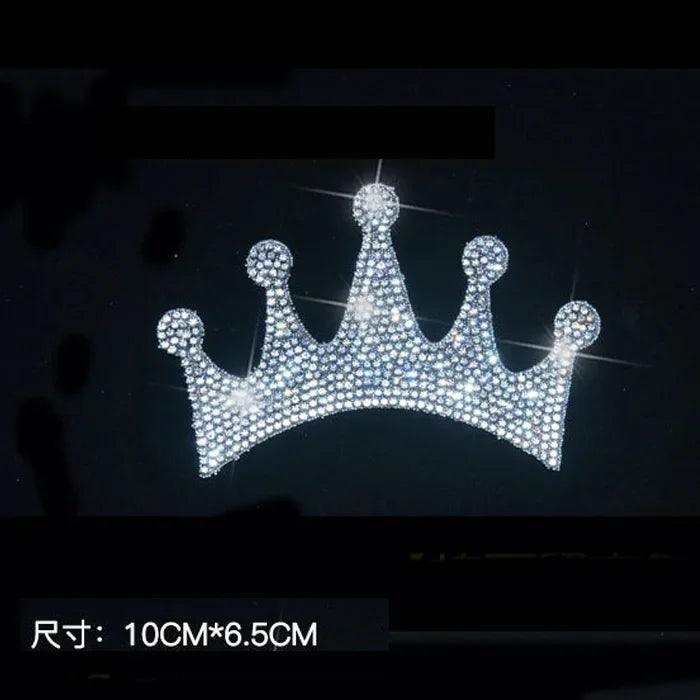 Bling Diamond Crystal Car Stickers Anti-Scratch Rhinestone Decals