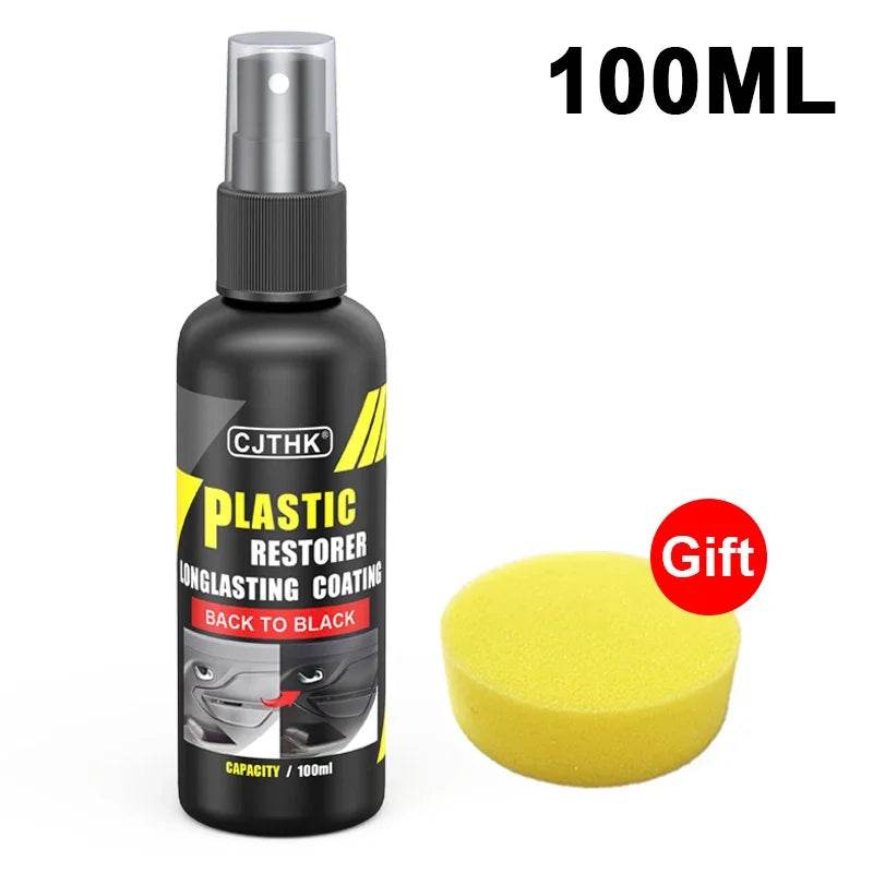 Car Plastic Restorer – Back to Black Gloss Polish & Coating