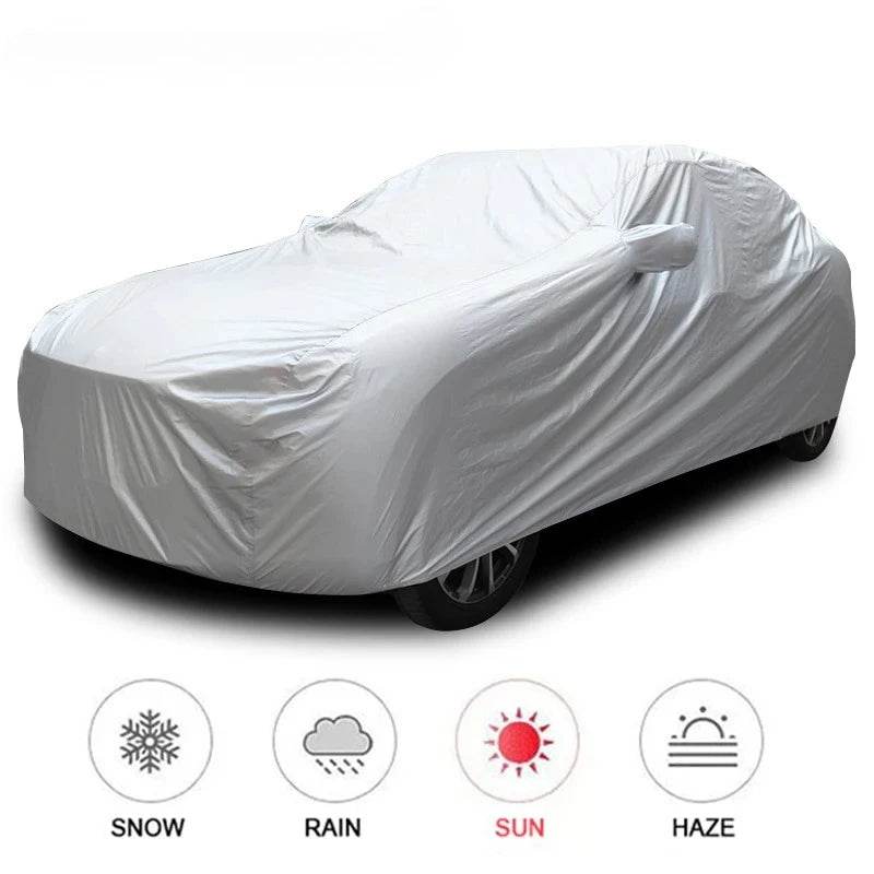 Full Car Cover – Indoor & Outdoor Protection, Sedan & SUV - SUV L