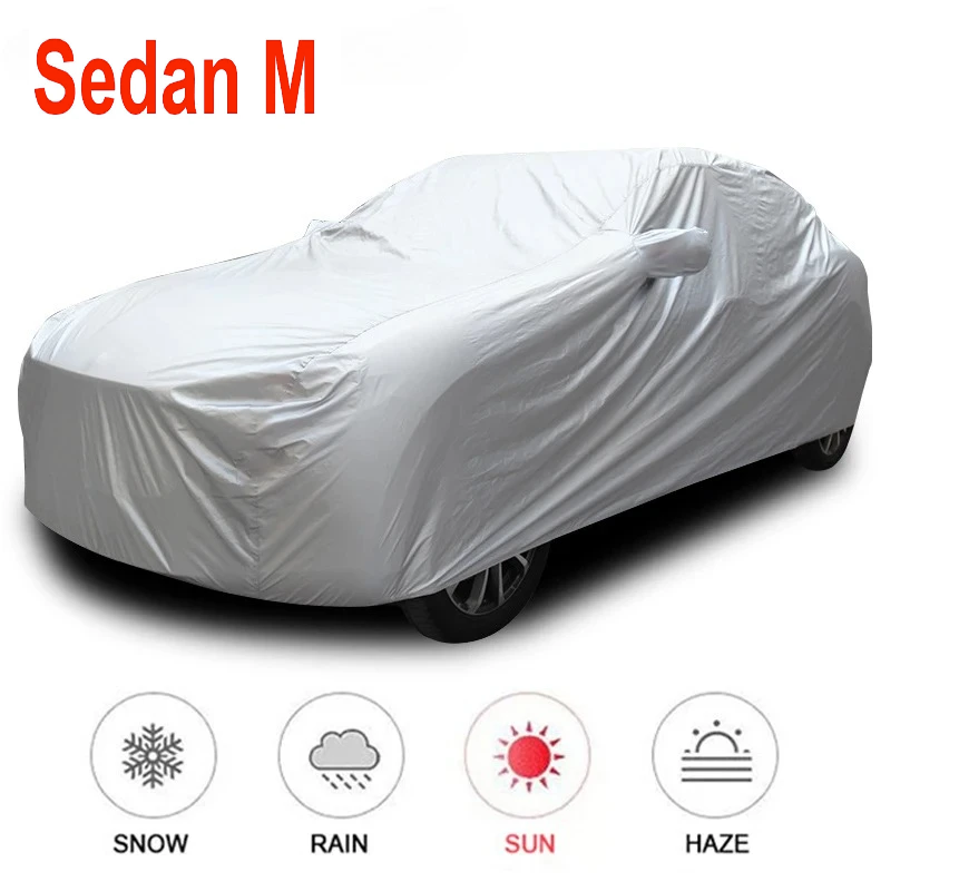 Full Car Cover – Indoor & Outdoor Protection, Sedan & SUV