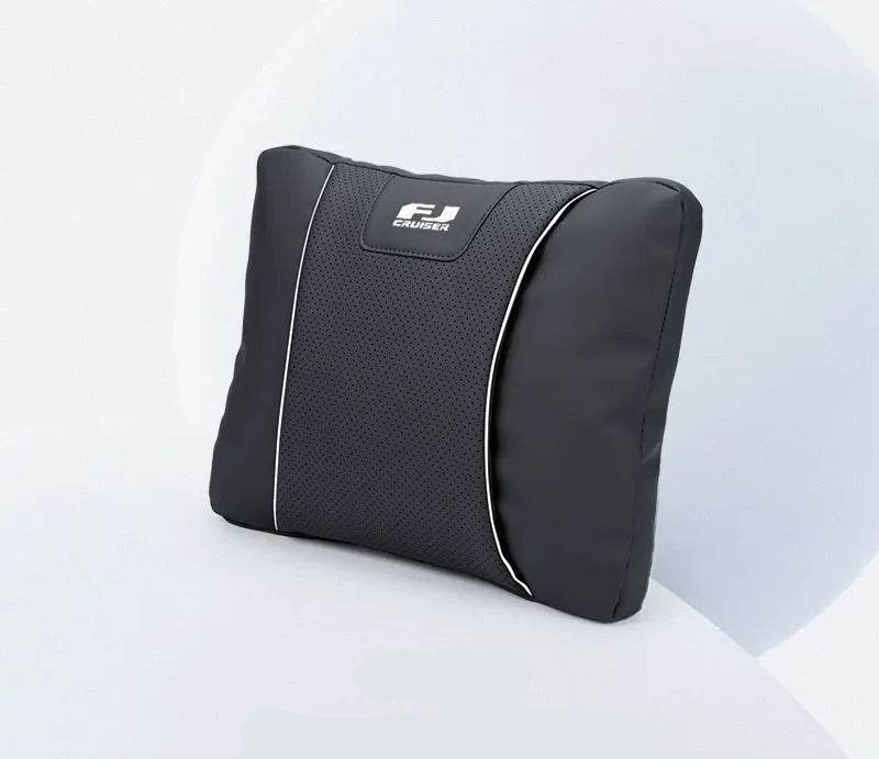 Toyota FJ Cruiser Car Neck & Lumbar Support Pillow - lumbar black