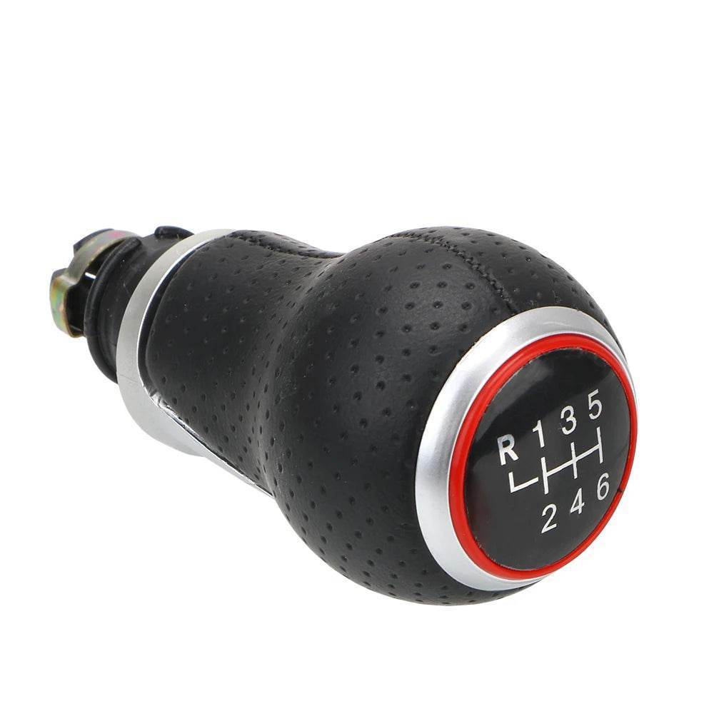 5/6 Speed Gear Shift Knob 12mm - Red 6 gear