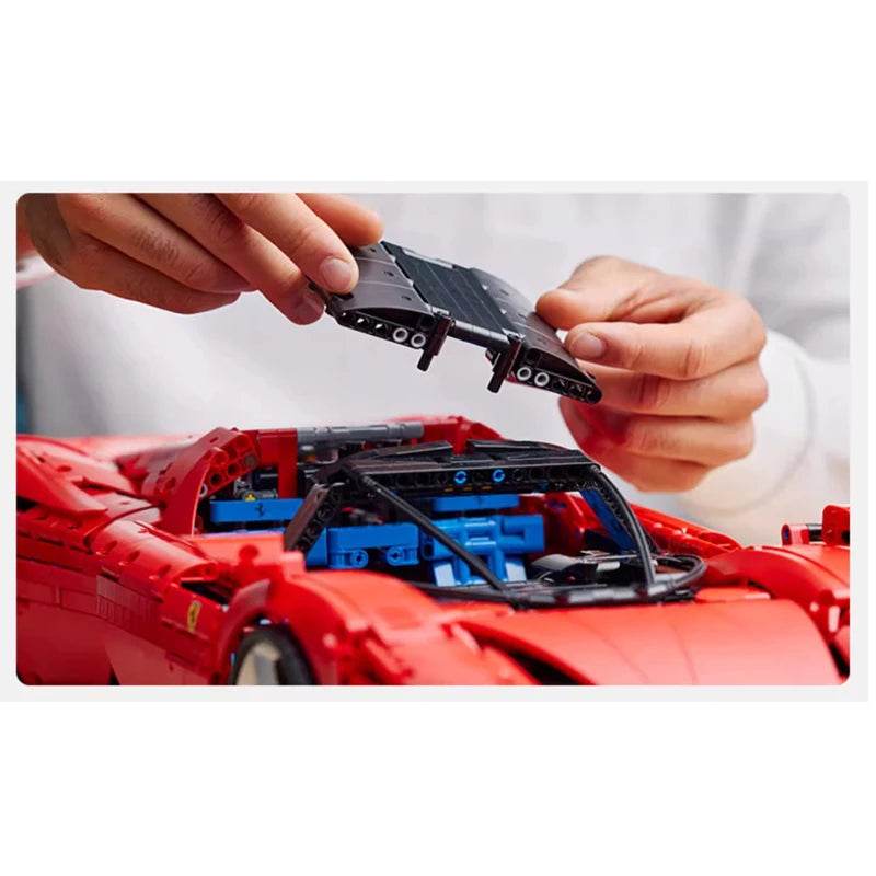 Ferrari Daytona SP3 Supercar Building Blocks – Technical Car Model -