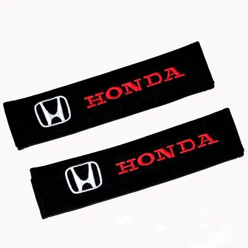 Honda Neck Pillow and Seat Belt Pad - Seatbelt Pad 2pc