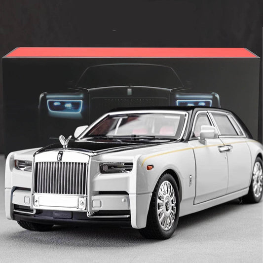 Rolls-Royce Phantom Model Car - White