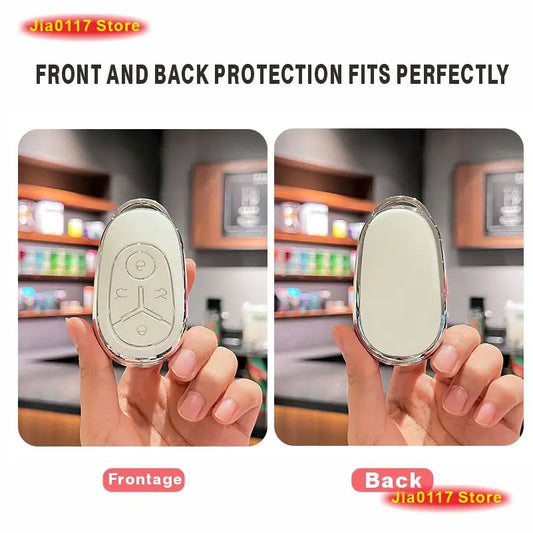 Geely EX2 Proton e.MAS 5 silicone key fob cover - front view