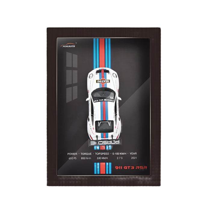 3D Wall Hanging Simulation Car Model for Living Room Decor & Car Enthusiasts - Porsche GT3