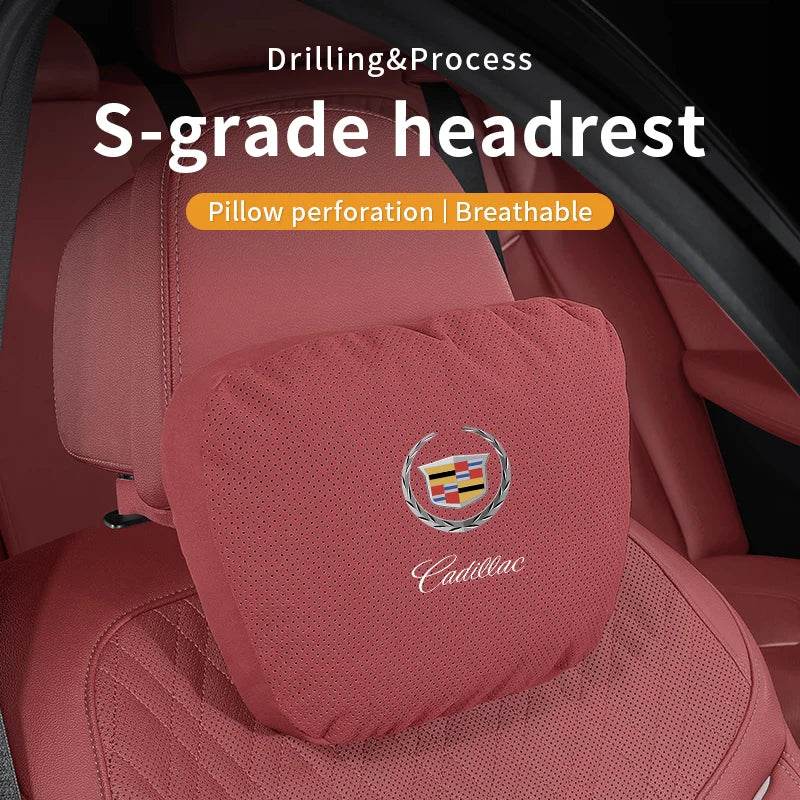 Cadillac Neck Pillow & Lumbar Support - Black Neck Pillow