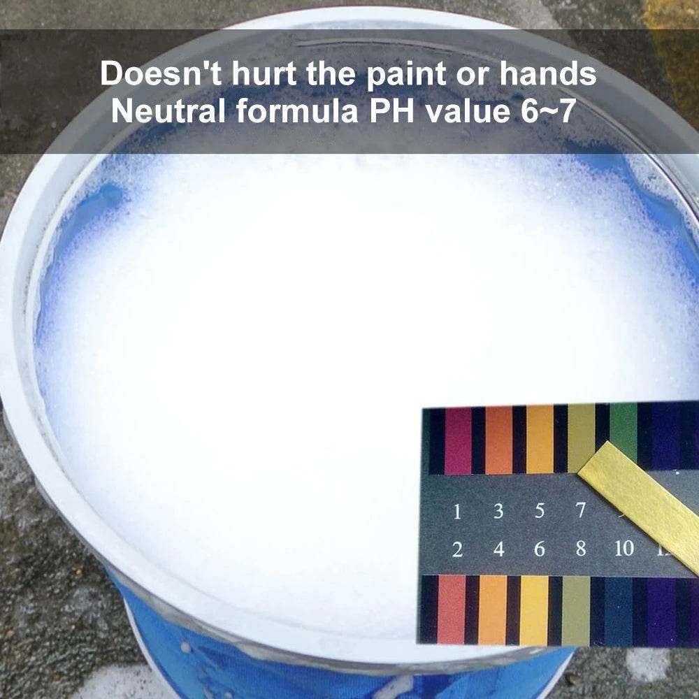 Car Wash Shampoo Powder – Universal Car Cleaning Soap for Body, Glass & Wheels - 10 bags