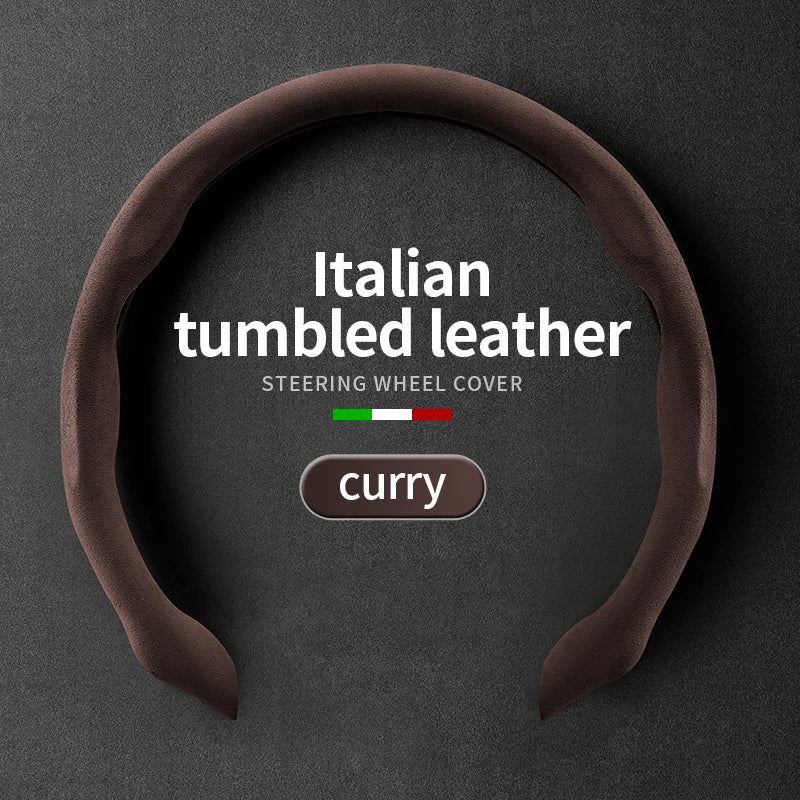 Suede Anti-Slip Ultra-Thin Universal Steering Wheel Cover