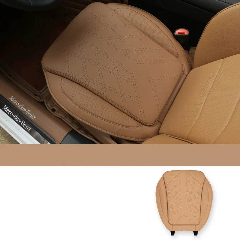 Mercedes-Benz E-Class C/GLC Seat Cushion with Headrest & Lumbar Support - Brown Cushion