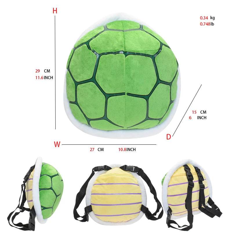 Super Mario Plush Toys – Mario, Luigi, Yoshi, Peach & More - koopa bag3