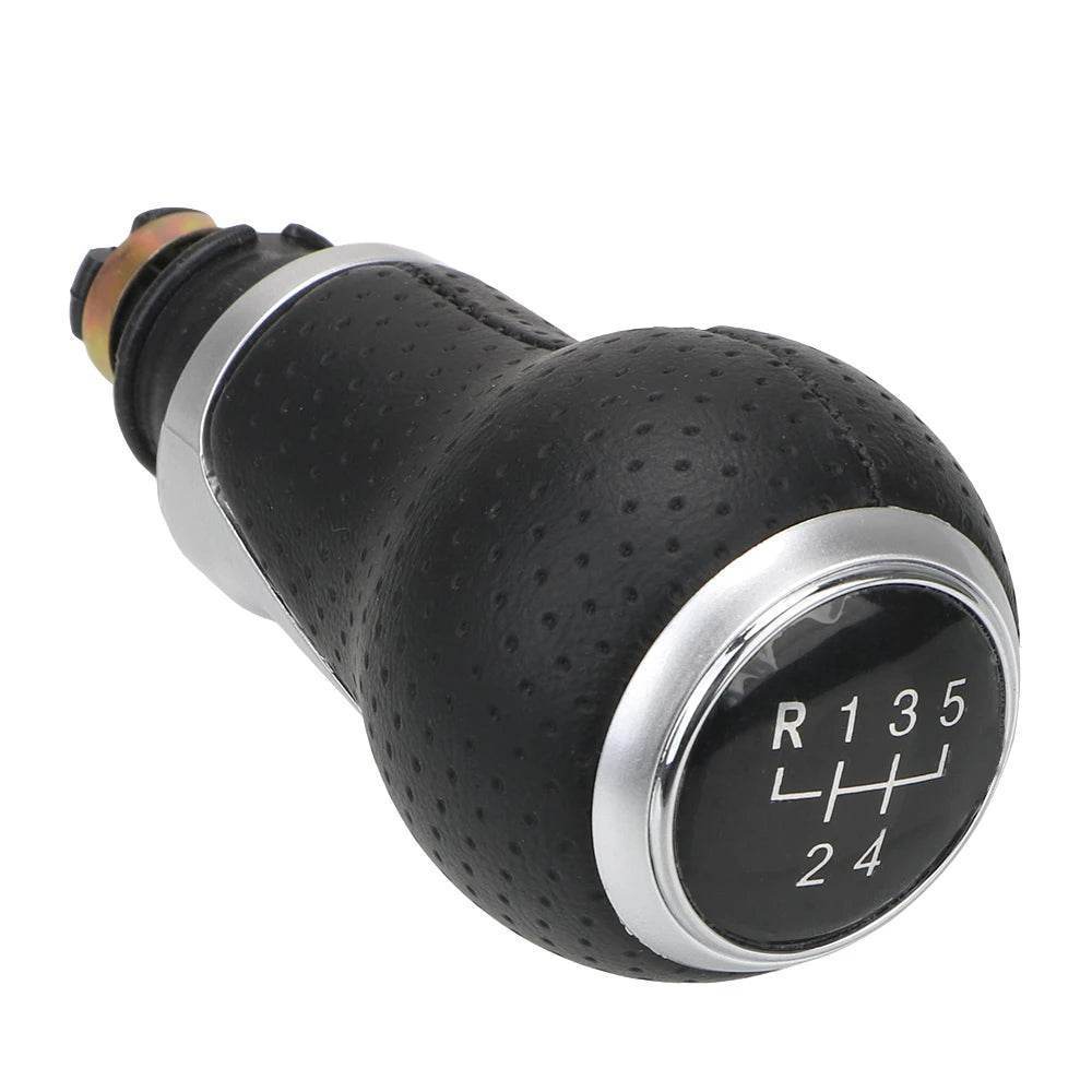 5/6 Speed Gear Shift Knob 12mm - Silver 6 gear