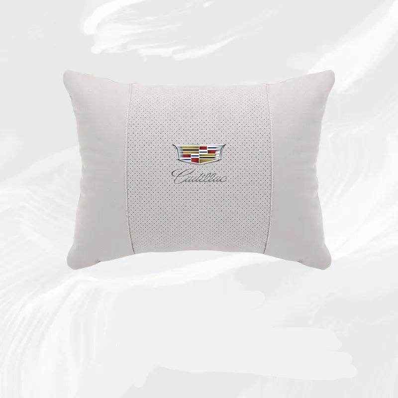 Cadillac Escalade Neck Pillow & Lumbar Support - lumbar white
