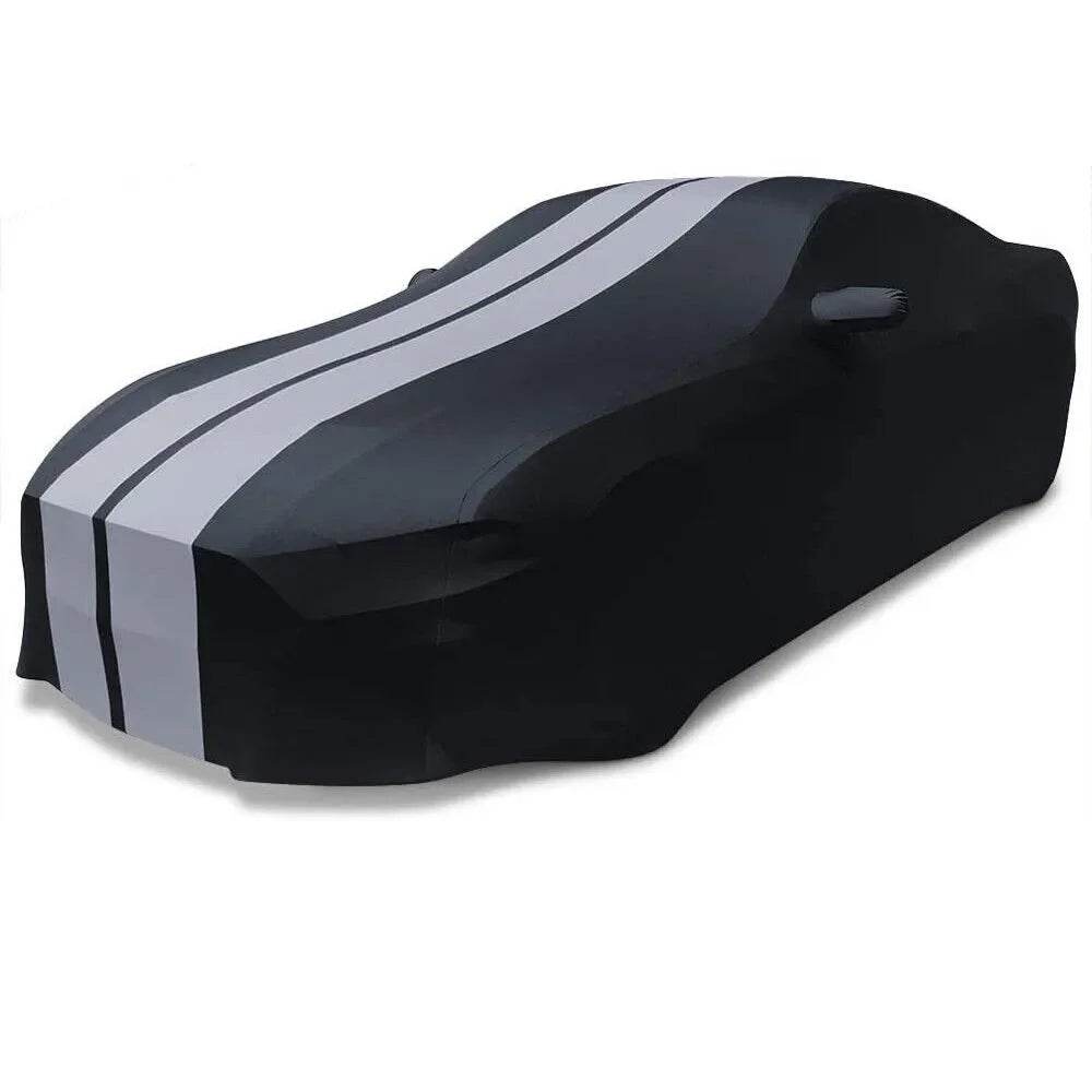 Full Protection Sports Car Cover - gray black