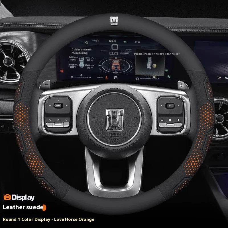 GWM TANK Carbon Fiber Steering Wheel Cover -