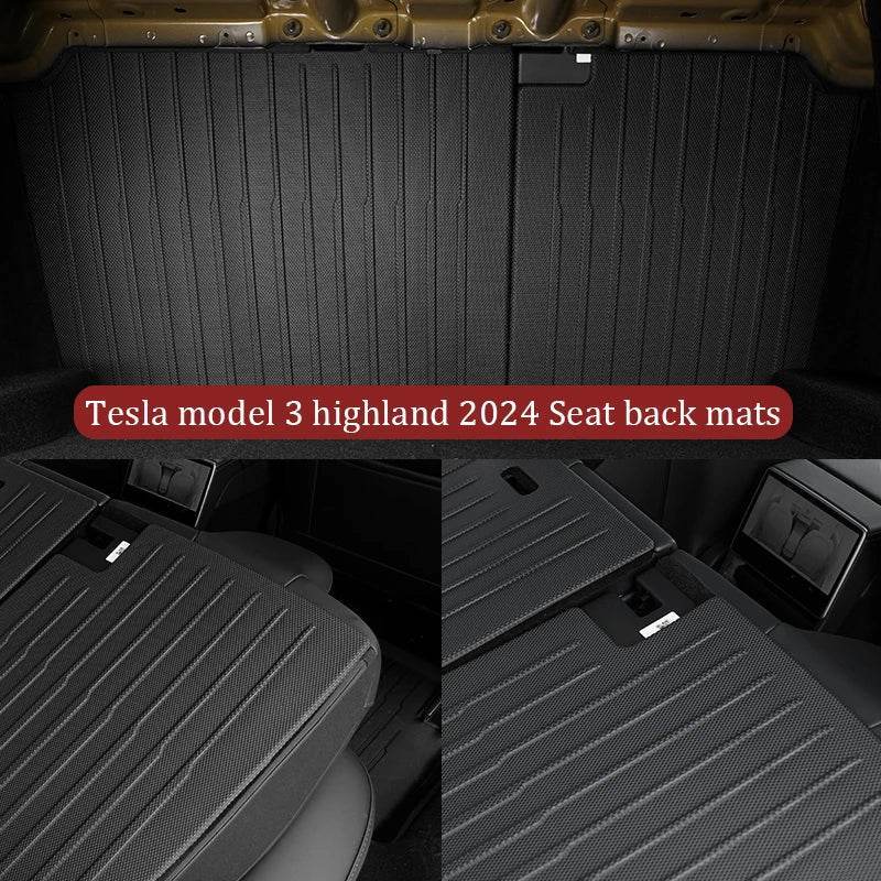 Tesla Model 3 Highland (2024–2025) All-Weather TPE Floor Mats & Cargo Liner - 1Pc Mat